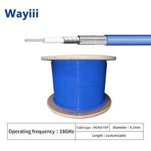 Wayiii RG402-FEP HF-Koaxialkabel Massiver Kupferleiter 4,1mm Halbflexibel Verlustarm 18G - Product Image 4