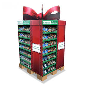 סופרמרקט נייר מזרן דוכן תצוגת פופ קרטון מדף תצוגת אבקת כביסה - Product Image 3