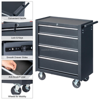 Armoire de rangement d'outils robuste à 7 tiroirs, antirouille, avec serrure à clé, personnalisable OEM/ODM, capacité de charge de 300 kg, chariot roulant pour réparation automobile
