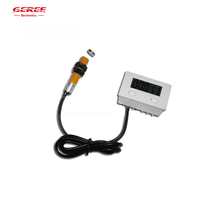 GEREE YB5C Compteur électrique numérique LCD 1.5V Aimant puissant avec interrupteur Capteur 20Hz Affichage à 5 chiffres Compteur d'accumulation