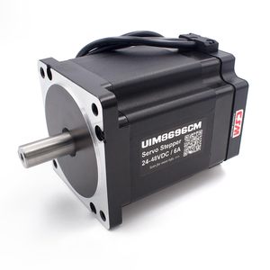 มอเตอร์เซอร์โวสเต็ปเปอร์ Uirobot UIM8696CM Nema 34 24-48Vdc 6A แบบวงปิด พร้อมเอนโค้ดเดอร์และไดรเวอร์ Can Bus - Product Image 1
