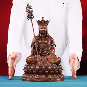 รูปปั้นพระคุศติการ์บาห์ทองสัมฤทธิ์ทองแดง งานฝีมือประดับตกแต่งบ้าน ห้องนั่งเล่น - Product Image 2