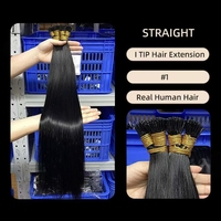 Vente directe usine – Extensions capillaires I-tip sans couture double épaisseur aux couleurs vibrantes pour femmes, permanentables