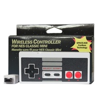 USB untuk NES Mini 2-in-1 Pengontrol Game Nirkabel dengan Baterai Lithium Terpasang Kompatibel dengan IOS/Android/Komputer