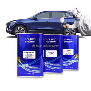 طلاء رش ورنيش للسيارات 2K بالأشعة فوق البنفسجية، محتوى صلب عالي، بيع مباشر من المصنع، طلاء سائل بصبغة راتنج الأكريليك للسيارات - Product Image 1