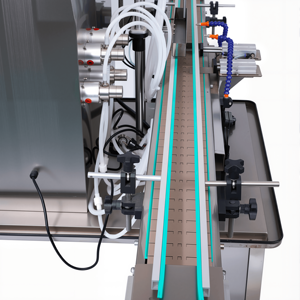 Machine de remplissage automatique pour sauces, pâtes et sauces chiliennes en bouteilles et bocaux, pour matériaux visqueux - Product Image 5