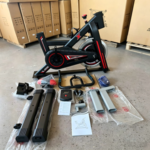XOYOOU Vélo de spinning d'intérieur pour fitness et exercice, Vélo d'appartement, Vélo stationnaire à vendre - Product Image 2
