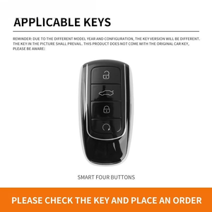 Funda Protectora de Aleación de Zinc y Cuero para Llaves de Auto Chery Jaecoo J7 J8 7 Tiggo 8plus 8 5 Plus 7pro Max Omoda 5 C5 Arrizo - Product Image 3