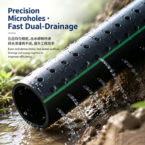 <span class=keywords><strong>Tubo</strong></span> Perforato in HDPE <span class=keywords><strong>per</strong></span> <span class=keywords><strong>Irrigazione</strong></span> <span class=keywords><strong>a</strong></span> <span class=keywords><strong>Goccia</strong></span> Sotterranea Agricola, Drenaggio Campi, Direttamente dalla Fabbrica - Product Image 3