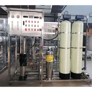 Watervulstation Roestvrijstalen Ro Machine 1000lph Omgekeerde Osmose Waterfilters Glasvezel 1000lph 500 L/Uur Roestvrij