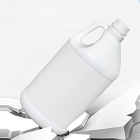 Jug Plastik Bulat Tebal Food Grade US 1 Galon, Ember dengan Pegangan Samping 3.8L, Wadah Kemasan Tinta / Pewangi / Hidrosol