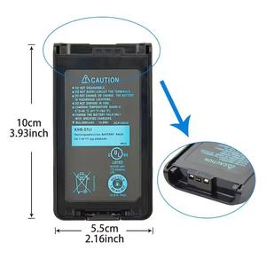 KNB-57L KNB-35L 2000mAh Li-Ion Akku für Kenwood Funks prech gerät Walkie Talkie Modelle TK2360 TK2170 TK3173 TK3160 NX320 - Product Image 2