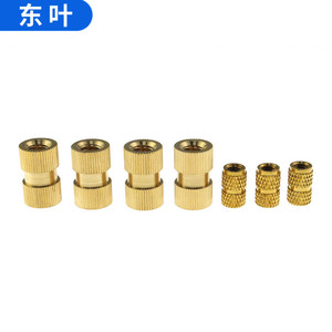 Tuercas de cobre moleteadas Dongye M3, insertos roscados para fijación en plástico - Product Image 4