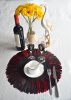 Rooster Factory – Sets de table en plumes de qualité supérieure, personnalisables, très demandés, en vente