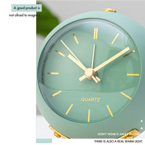 Décor à la maison INS créatif Vintage silencieux pointeur horloge de bureau <span class=keywords><strong>chambre</strong></span> décoration horloge numérique chevet style de mode - Product Image 6