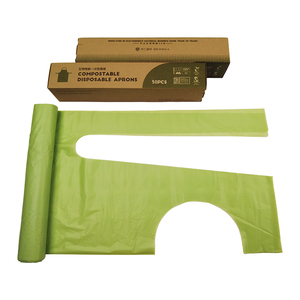 Delantal compostable de grado alimenticio certificado DIN EN13432 Biodegradable y con <span class=keywords><strong>experiencia</strong></span> de un proveedor de China de más de 30 años - Product Image 1