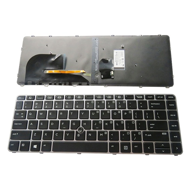 US Laptop Internal Keyboard for HP EliteBook 840 850 820 845 855 G3 G4 Notebook English Keyboard Other Computer Parts
