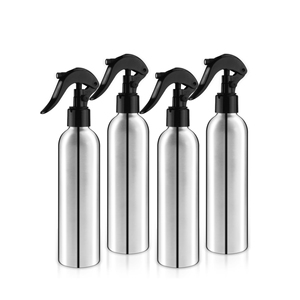 Bouteilles pulvérisatrices en aluminium 50ml 100ml 150ml 250ml 500ml vides et rechargeables pour huiles essentielles et soins de la peau, impression sérigraphique - Product Image 1