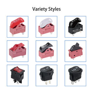 Interrupteur à bascule série Cold Warm Electric Tube 10A 250VAC OFF-ON1-ON12 pour sèche-cheveux professionnel, <span class=keywords><strong>bateau</strong></span>, 3P PA66, conforme RoHS - Product Image 5