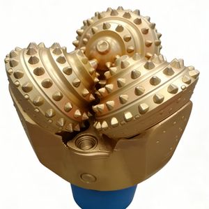 Broca Tricónica Rotatoria de Acero al Carbono Fundido para Minería Petrolera, Pozos de Agua y Roca Dura, con Dientes de Acero y Diamante Mejorados de Alta Resistencia - Product Image 3