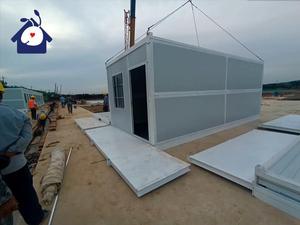 บ้านตู้คอนเทนเนอร์สำเร็จรูปแบบพับได้40ft 20FT บ้านตู้คอนเทนเนอร์สำเร็จรูปติดตั้งง่าย - Product Image 5