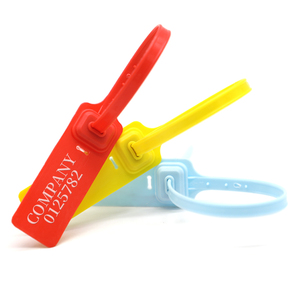 BCP027 Sceau de sécurité inviolable Numéro de matière plastique pour camionnettes logistiques de camion Vêtements - Product Image 1