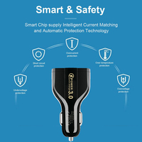 Cargador de Coche de 35W 5V 3.5A con Carga Rápida USB-C y Protección OTP/OCP para Dispositivos Android, Teléfonos Móviles y Auriculares