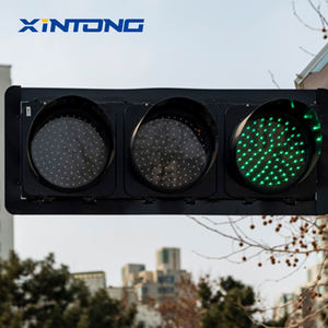 Xintong fabrika fiyat trafik ışığı 300 mm boyutu kırmızı yeşil top Led yol ok kırmızı sarı yeşil renk Led trafik işareti ışıkları - Product Image 6
