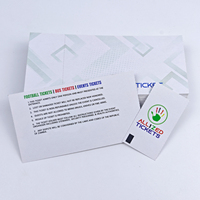 Tarjeta de embarque de tinta plateada para raspar de aerolíneas, disponible, personalizada, OEM, número de serie variable, entradas para eventos