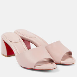 Tendance : Mules et Sandales à Talons Carrés Moyens pour Femme, Bout Ouvert Carré, Idéales pour l'Été - Product Image 6