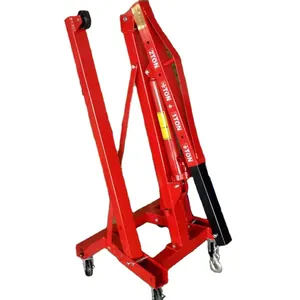 Chinese Factory Portable Hydraulic Foldable 2Ton Engine Crane for Workshop Repairing Garage