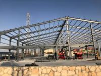 Abri pour poulets en structure acier XYSS, construction rapide, entièrement galvanisé, maison préfabriquée Ganadaria adaptée aux régions tropicales