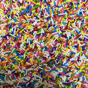 Confettis pour gâteaux <span class=keywords><strong>en</strong></span> gros, 1 kg, confettis Jimmies <span class=keywords><strong>arc</strong></span>-<span class=keywords><strong>en</strong></span>-<span class=keywords><strong>ciel</strong></span>, couleur chocolat, Jimmies comestibles pour la décoration de gâteaux - Product Image 2