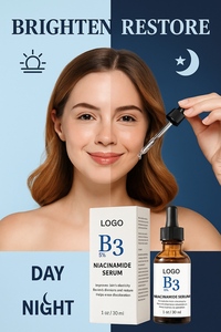 Miglior schiarente ialuronico B3 retinolo pigmentazione Niacinamide acido salicilico oleoso rinnovare il siero del viso per la pelle sensibile - Product Image 2