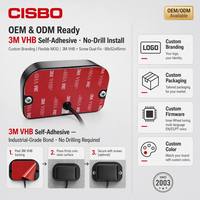 Système BSD universel 24 GHz étanche pour camions et bus lourds, kit de détection d'angle mort pour flotte, garantie 1 an