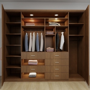 Muebles de Almacenamiento para Dormitorio Personalizados, <span class=keywords><strong>Armario</strong></span> de Almacenamiento con Organizador de Tela y Estructura de <span class=keywords><strong>Aluminio</strong></span> en Forma de Panal - Product Image 2