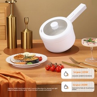 Casserole électrique multifonctionnelle, pot intelligent antiadhésif pour dortoir d'étudiant et maison, marmite électrique et poêle à frire