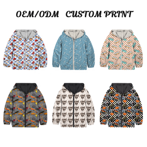 Vestes de haute qualité pour garçons, veste coupe-vent à capuche zippée pour enfants, veste de trench à capuche zippée personnalisée tendance, vestes pour garçons de <span class=keywords><strong>14</strong></span> <span class=keywords><strong>ans</strong></span> - Product Image 1