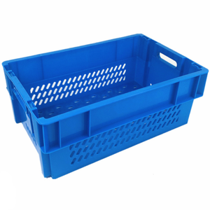 Collapsible Crate Plastic Storage Baskets Folding Sundries Organizer Box Stackable Toys Storage Bin