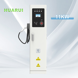 Nouvelle station de <span class=keywords><strong>recharge</strong></span> automobile commerciale à une seule prise avec terminal de point de vente, écran tactile de 4,3 pouces et paiement par carte de crédit 11 kW - Product Image 1