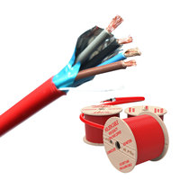 Kabel Alarm Kebakaran Oranye Merah 2*1.5 mm 2*2.5mm 2*16awg 2*18awg Kabel Kebakaran