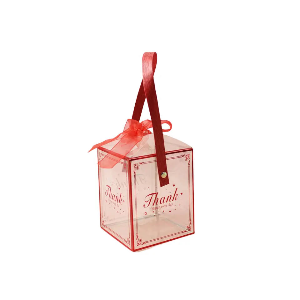 Fornitori di fabbrica smerigliato trasparente caramelle borse da te fantasia rosa regalo sacchetto di imballaggio con carta di nozze festa personalizzata
