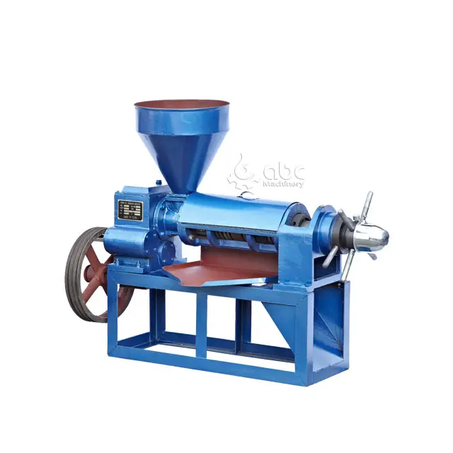 Screw screw oil press hemp soybean sunflower mini coconut oil press machine