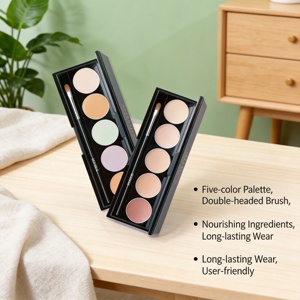 <span class=keywords><strong>Palette</strong></span> de Correcteur Crème Minérale Correctrice de Couleur pour le Visage – Maquillage Naturel Éclaircissant, Blanchissant, Contrôle du Sébum et <span class=keywords><strong>Camouflage</strong></span> pour la Peau - Product Image 3