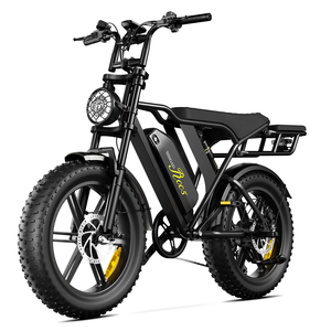R002 OEM 48V V8 Moped Fatbike, Stock Europeo, Bicicleta de 20 Pulgadas 4.0, 750w, Alta Velocidad, Todoterreno, R002 OEM 48V V8 Moped Fatbike - Product Image 1