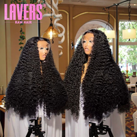 Perruque Lace Front Cheveux Humains Remy Bouclés Birmans, Ligne de Cheveux Naturelle, Sans Nœuds, Densité 250, Sans Colle, Vente en Gros, Offre Spéciale