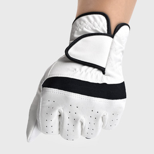 Gants de golf en cuir de mouton, prix de gros, échantillon disponible, anti-humidité, logo personnalisé disponible pour hommes et femmes - Product Image 2