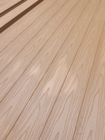 Planche de terrasse composite en bois-plastique co-extrudé de conception moderne, imperméable, pour l'extérieur, pour sols Trex avec terrasse en WPC