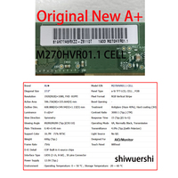 Panel de Pantalla LCD de Vidrio Original Nuevo A+ de 27 Pulgadas al por Mayor M270HTN02.2 M270HVN03.0 M270HVN03.3 M270HVR01.0 M270HVR01.1 M270HVR01.6