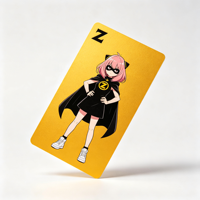 Film de lamination transparent en PVC magnétique de luxe XAT avec logo anime pour cartes intelligentes, impression couleur pour cadeaux d'affaires